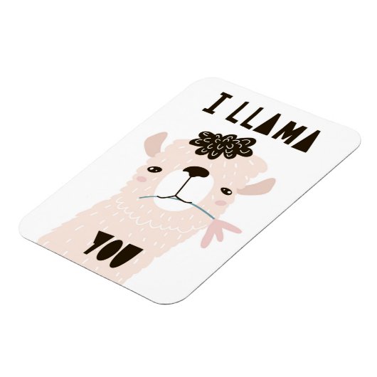 Ik Llama jij Magneet (Linkerzijde)
