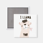 Ik Llama jij Magneet (Voorkant / Achterkant)