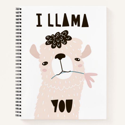 Ik Llama jij Notitieboek (Voorkant)