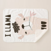 Ik Llama jij Sherpa Deken (Voorkant (horizontaal))