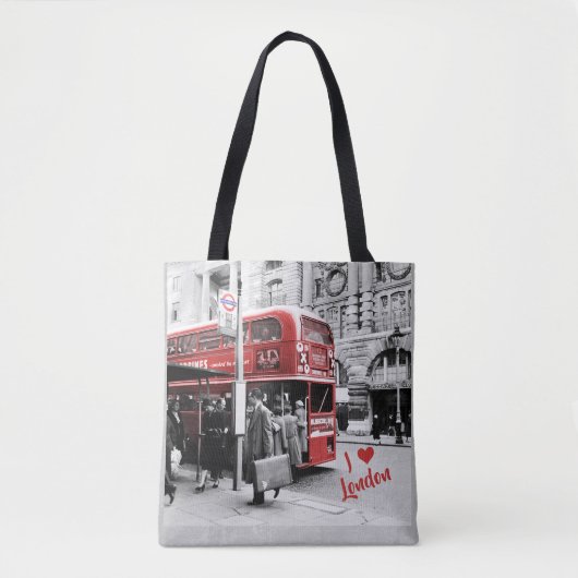 Ik ❤ London Canvas tas (Voorkant)