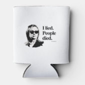 Ik loog en mensen stierven blikjeskoeler (Voorkant)