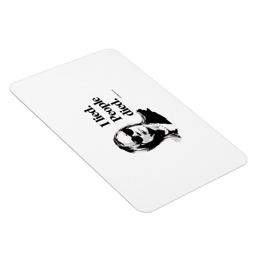 Ik loog en mensen stierven magneet (Rechterzijde)