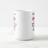 Ik loop door het vuur voor jou man, koffiemok (Center)