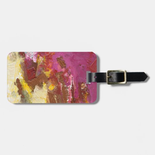 Ik loop er doorheen bagagelabel (Voorkant horizontaal)