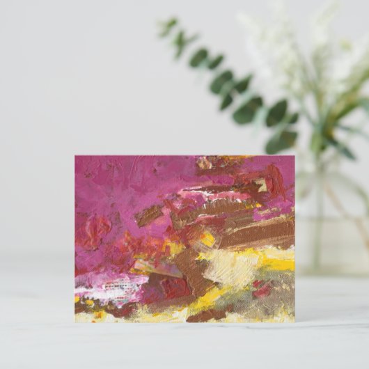 Ik loop er doorheen briefkaart (Staand voorkant)