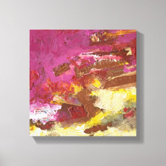 Ik loop er doorheen canvas afdruk (Voorkant)