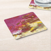 Ik loop er doorheen kartonnen onderzetters (Schuin)