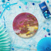 Ik loop er doorheen papieren bordje (Feest)