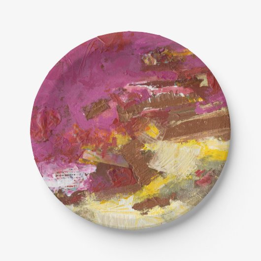 Ik loop er doorheen papieren bordje (Voorkant)