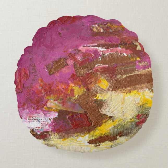 Ik loop er doorheen rond kussen (Voorkant)