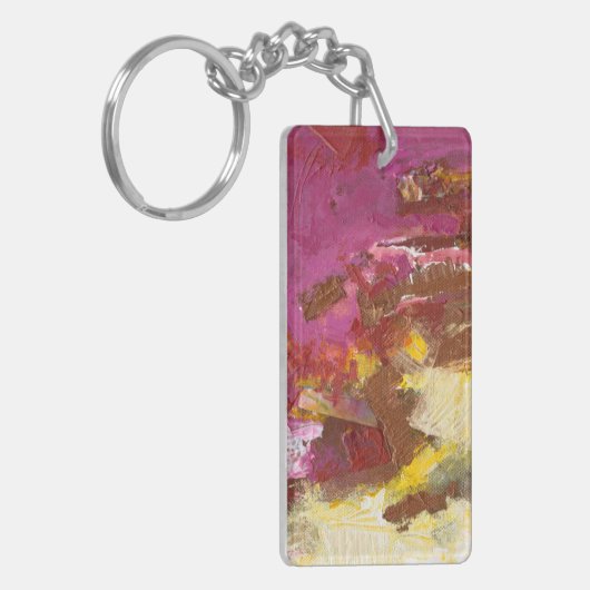 Ik loop er doorheen sleutelhanger (Voorkant Links)