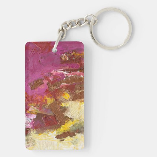 Ik loop er doorheen sleutelhanger (achterkant)