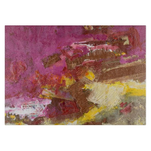 Ik loop er doorheen snijplank (Voorkant)