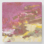 Ik loop er doorheen stenen onderzetter (Voorkant)