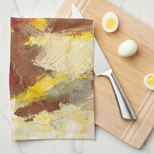 Ik loop er doorheen theedoek (Quarter Fold)