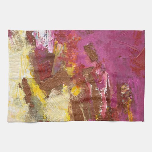 Ik loop er doorheen theedoek (Horizontaal)