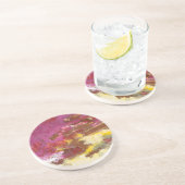 Ik loop er doorheen zandsteen onderzetter (Zijkant)