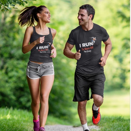 Ik loop ervandoor om de gekke T-shirt te verbrande