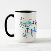 Ik loop, ik kijk, ik stop, ik fotografeer design mok (Links)