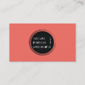 Ik loop langs Faith Visitekaartje (Voorkant)