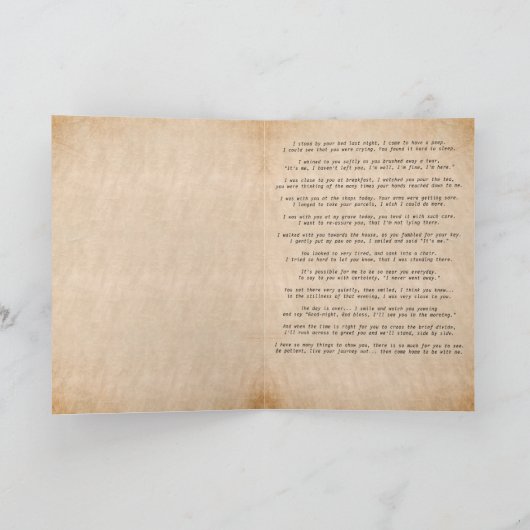 Ik loop met jullie sympathiegedicht. kaart (Binnen)