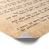 Ik loop met jullie sympathiegedicht. poster (Hoek)