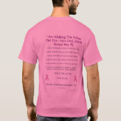 Ik loop met Tampa Bay 2 T-shirt (Achterkant)