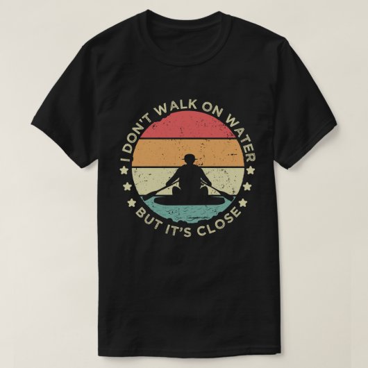 Ik Loop Niet Op Water T-shirt (Design voorkant)