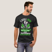 Ik loop nog steeds beter dan de regering sarcastis t-shirt (Voorkant volledig)