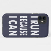 Ik loop omdat ik iPhone SE + iPhone 5 / 5S-Hoesje  Case-Mate iPhone Case (Achterkant (horizontaal))