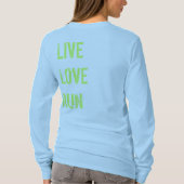 Ik loop omdat ik.... t-shirt (Achterkant)