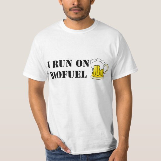 Ik loop op biobrandstof T-shirt (Voorkant)