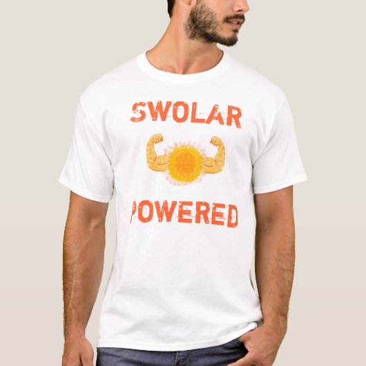 Ik loop op drijvende kracht naar shirt (Voorkant)