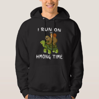 Ik Loop Op Hmong-Tijd Hmoob Thema Hoodie