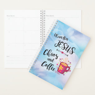 Ik loop op Jezus, Chaos en Koffee Planner