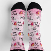 Ik loop op Jezus, Chaos en koffie vrouwensok. Sokken (Top)