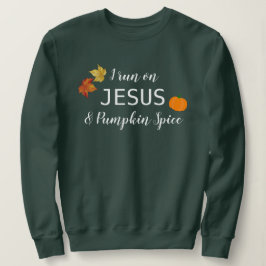 Ik loop op Jezus en Pumpkin Spice T-shirt
