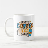 Ik loop op koffie en chaos koffiemok (Links)