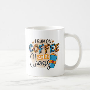 Ik loop op koffie en chaos koffiemok