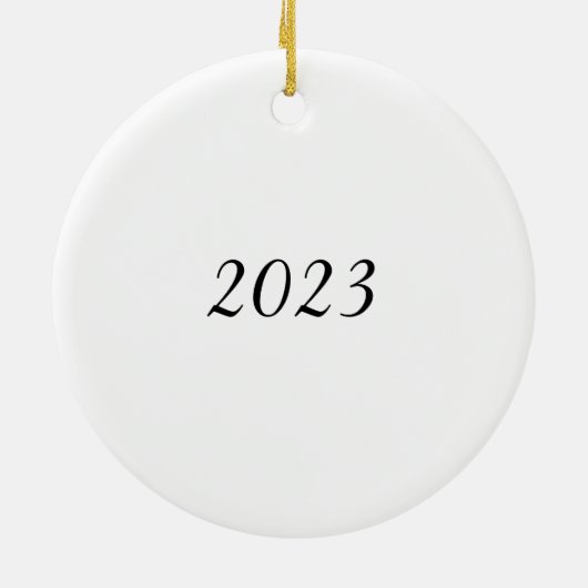 Ik loop op koffie en kerstmis. keramisch ornament (Achterkant)