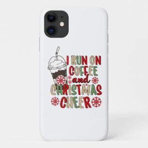 Ik loop op koffie en Kerstvreugde Case-Mate iPhone Case