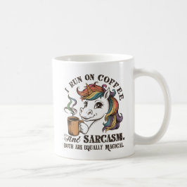 Ik loop op koffie en Sarcasm Koffiemok
