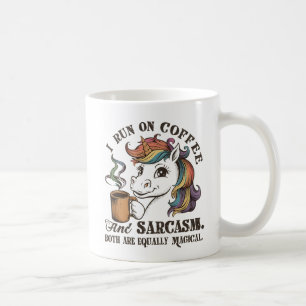 Ik loop op koffie en Sarcasm Koffiemok