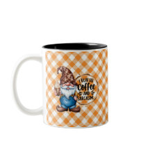 Ik loop op koffie en sarcasme gnoom