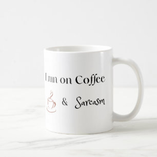 Ik loop op Koffie en Sarcastische Opmerkingen, Leu Koffiemok