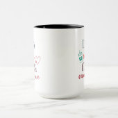 Ik Loop op Koffie Knuffels Hondse Liefde Koraal Te Mok (Midden)