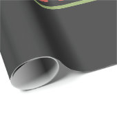 Ik loop op Matcha en Kerst Cheers Groene Drank  Cadeaupapier (Rol Hoek)