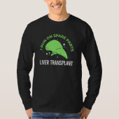 Ik loop op reserveonderdelen, lever- en orgaandona t-shirt (Voorkant)