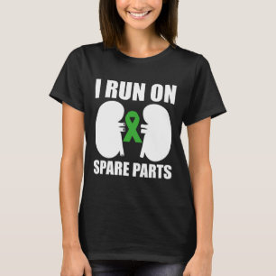 Ik Loop Op Reserveonderdelen Nierziekte Orgaantran T-shirt